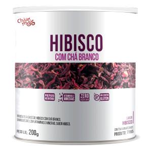 Quantas calorias em 1 copo (200 ml) Chá Branco com Hibisco?