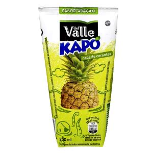 Quantas calorias em 1 copo (200 ml) Suco de Abacaxi Light?