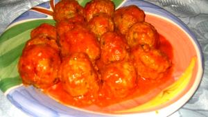 Quantas calorias em 1 Coquetel Almôndegas de Carne de Peru?