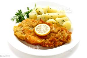 Quantas calorias em 1 Costeleta Schnitzel de Vitela?