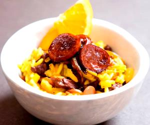 Quantas calorias em 1 Dose Arroz Amigo Do Pato?