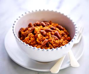 Quantas calorias em 1 Dose Chili De Peru?