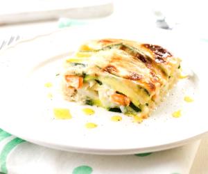 Quantas calorias em 1 Dose Lasanha De Curgete E Bacalhau?