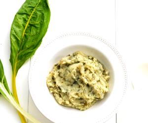 Quantas calorias em 1 Dose Puré De Acelgas Com Dourada?