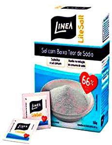 Quantas calorias em 1 envelope (1 g) Litesalt?