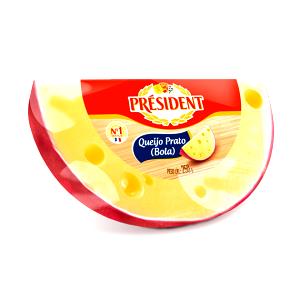 Quantas calorias em 1 fatia (30 g) Queijo Prato Bola?