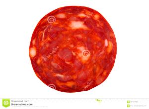 Quantas calorias em 1 Fatia Chorizos?