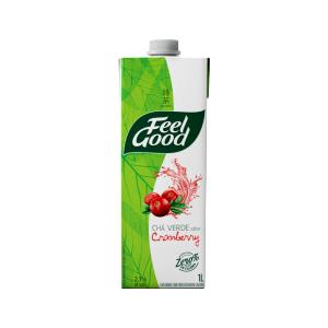 Quantas calorias em 1 garrafa (300 ml) Chá Verde Cranberry?