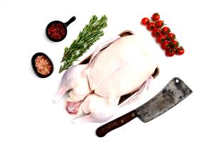 Quantas calorias em 1 İnteiro (1.638,0 G) Carne de ganso, crua?