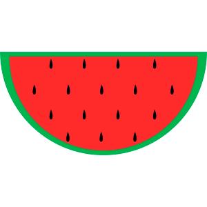 Quantas calorias em 1 Meia-Lua Pequena Melancia?