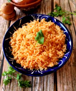 Quantas calorias em 1 Oz Arroz Mexicano?