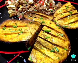 Quantas calorias em 1 Oz Batata-Doce (sem Sal, no Forno com Casca, Cozido)?