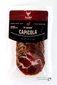 Quantas calorias em 1 Oz Capicola?