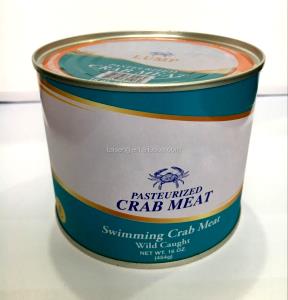 Quantas calorias em 1 Oz Caranguejo Enlatado?