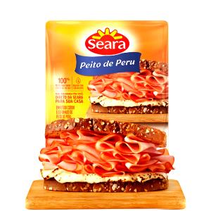 Quantas calorias em 1 Oz Carne de Peito de Peru?