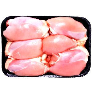 Quantas calorias em 1 Oz, Com Ossos, Cozida, Sem Pele (Produto Após Ossos Removidos) Asa de Frango (Pele Não Consumida)?