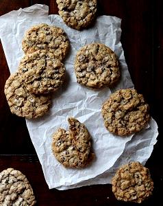 Quantas calorias em 1 Oz Cookie de Aveia?