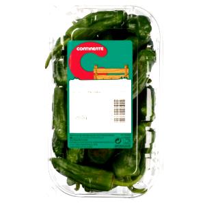 Quantas calorias em 1 Oz, Cru, Produto Pimentos?