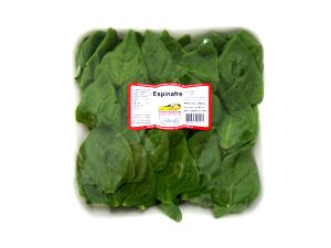 Quantas calorias em 1 Oz Espinafre?