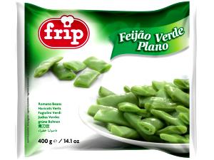 Quantas calorias em 1 Oz Feijão Verde (Congelado)?