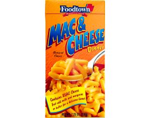 Quantas calorias em 1 Oz Macarrão e Queijo (Entrada, Enlatado)?