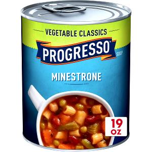Quantas calorias em 1 Oz Minestrone?