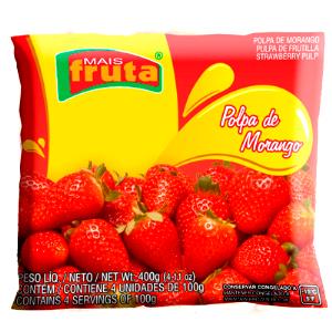 Quantas calorias em 1 Oz Morangos Congelados?