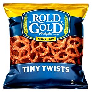 Quantas calorias em 1 Oz Pretzel Multi-Cereais (Rijos)?