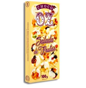 Quantas calorias em 1 Oz Salada de Frutas?
