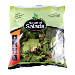 Quantas calorias em 1 Oz Salada Verde de Frango ou Peru (Frango e/ou Peru, Outros Vegetais Excluindo Tomates e Cenouras)?