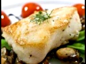 Quantas calorias em 1 Oz, Sem Espinhas Badejo no Forno ou Grelhado?