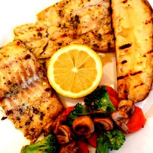 Quantas calorias em 1 Oz, Sem Espinhas Peixe Grelhado?