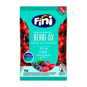 Quantas calorias em 1 pacote (18 g) BERRI-OX?