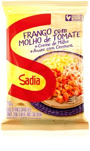 Quantas calorias em 1 pacote (20 g) Frango Ao Toque de Tomate?