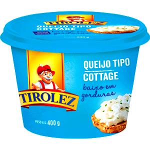 Quantas calorias em 1 Pasta (20,0 G) Queijo cottage, cremoso?