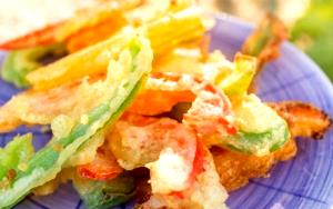 Quantas calorias em 1 Pedaço Tempura de Vegetais?