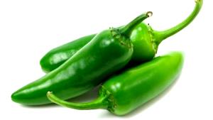 Quantas calorias em 1 Pedaço (45,0 G) Pimenta chili verde?