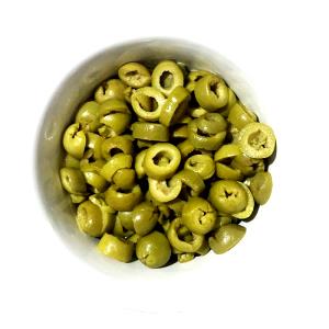 Quantas calorias em 1 pegada (15 g) Azeitona Fatiada?