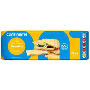 Quantas calorias em 1 Pequena Wafers de Baunilha (Menos Gordura)?