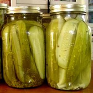 Quantas calorias em 1 Pequeno Picles de Pepino com Endro?