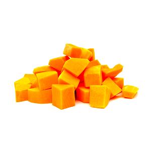 Quantas calorias em 1 Polegada Cúbica Mamão?