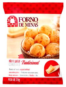 Quantas calorias em 1 Polegada Cúbica Pão de Queijo?