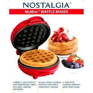 Quantas calorias em 1 Polegada Da Superfície Waffle Simples?
