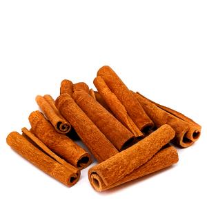 Quantas calorias em 1 porção (1,5 g) Canela em Casca?