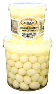 Quantas calorias em 1 porção (10 g) Ovos de Codorna?