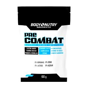 Quantas calorias em 1 porção (10 g) Pré Combat?