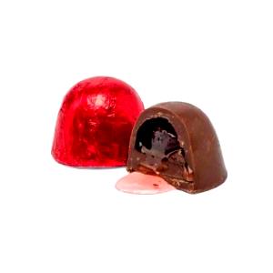 Quantas calorias em 1 porção (14 g) Bombom?