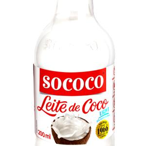 Quantas calorias em 1 porção (15 g) Leite de Coco Light?