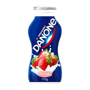 Quantas calorias em 1 porção (170 g) Iogurte com Polpa de Morango (170g)?