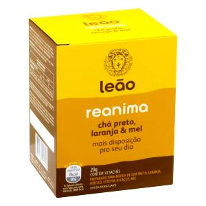 Quantas calorias em 1 porção (2 g) Chá Reanima?